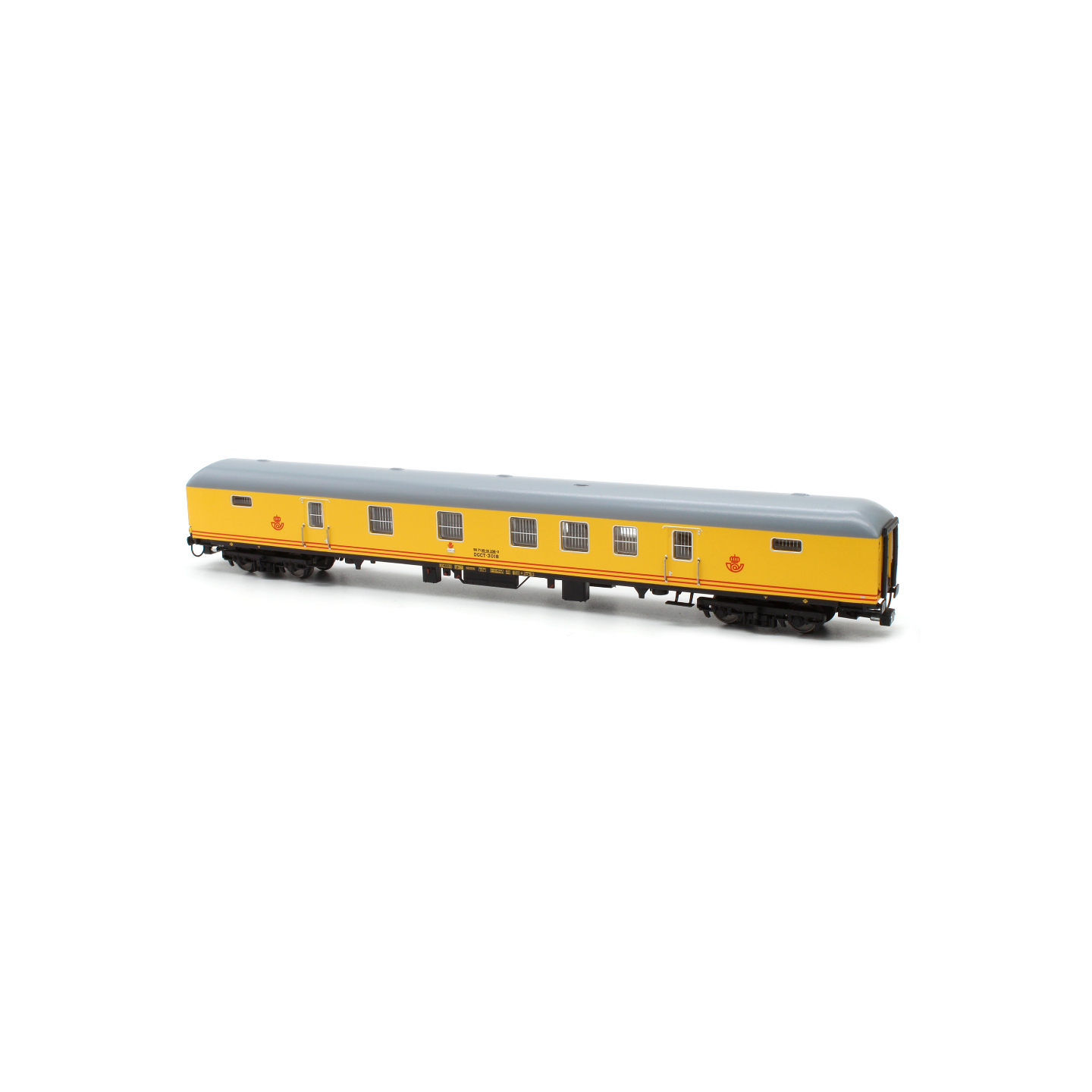 COCHE POSTAL RENFE "DGCT-3018 AMARILLO" ESCALA N MFTRAIN N50125