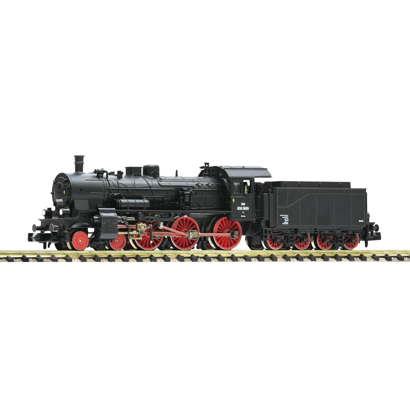 LOCOMOTORA DE VAPOR 638.1809 ÖBB ÉPOCA III ESCALA N FLEISCHMANN 7160021