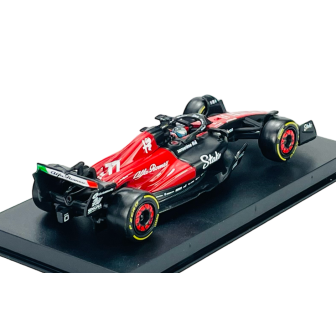 F1 ALFA ROMEO VALTERI BOTTAS 2023" BBURAGO 38086 ESCALA 1/43"