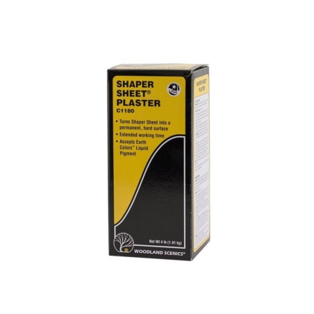 YESO PARA LAMINA MOLDEABLE (SHAPER SHEET) 1,81 KG WOODLAND SCENICS C1180