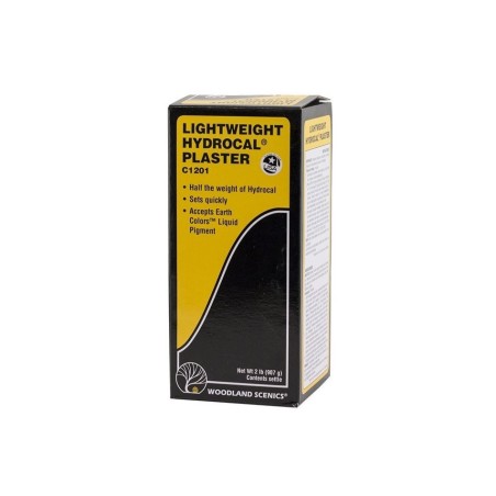 YESO LIGERO PARA MOLDES DE ROCA WOODLAND SCENICS C1201