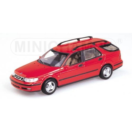 SAAB 9-5 BREAK 1999 IMOLA ROJO 1/43