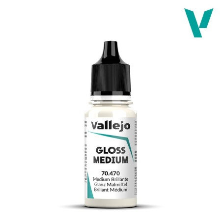 MEDIUM BRILLANTE GLOSS MEDIUM 18 ML VALLEJO 70.470