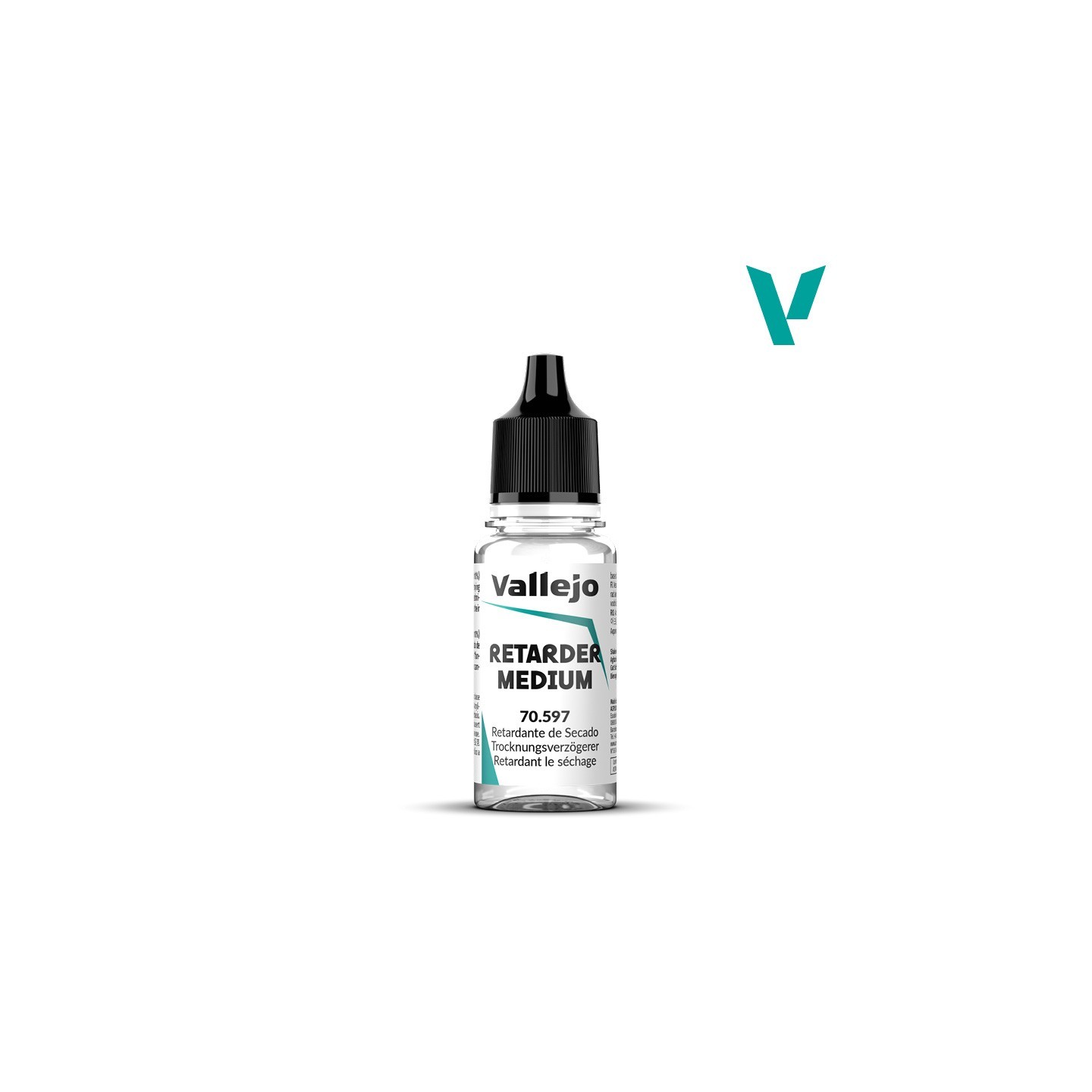 RETARDANTE DE SECADO RETARDER MEDIUM 18 ML VALLEJO 70.597