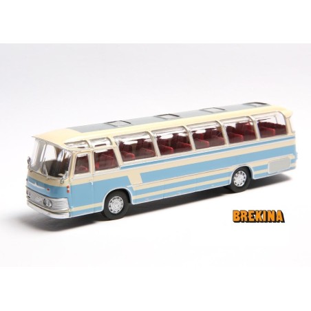 AUTOBUS NEOPLAN NH12 AZUL BEIGE BREKINA 58280 ESCALA 1/87
