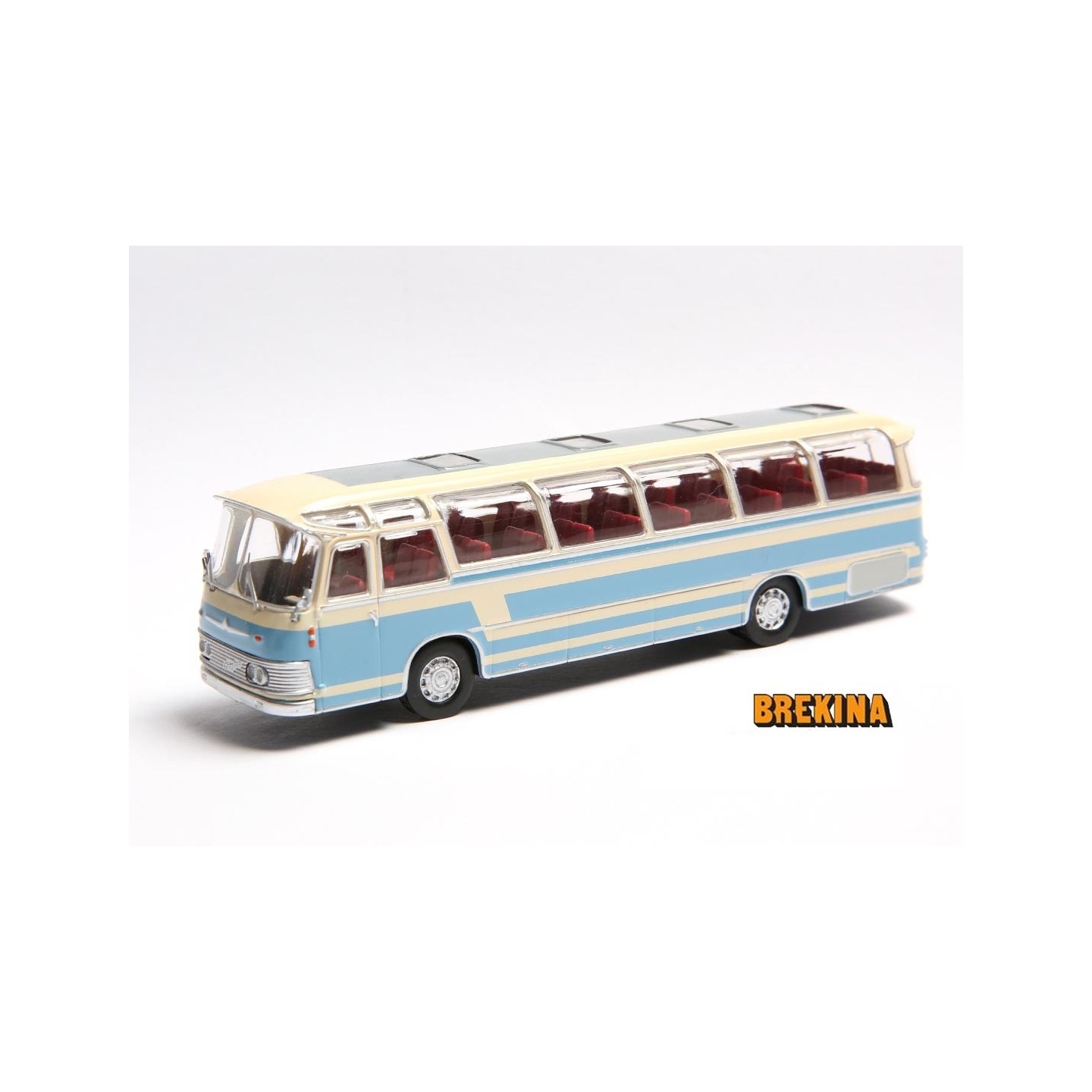 AUTOBUS NEOPLAN NH12 AZUL BEIGE BREKINA 58280 ESCALA 1/87