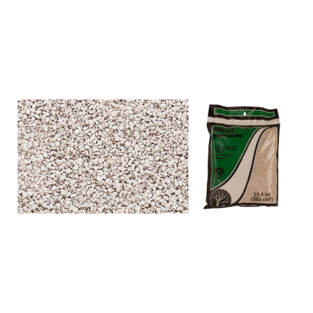 BALASTO O GRAVA MEDIA GRIS CLARO WOODLAND SCEENICS B81