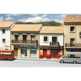 BAR LA ESTACIÓN MONTADO Y PINTADO FEMODEL FN037 ESCALA N
