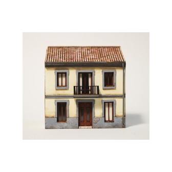 CASA CALLE BONAIRE MONTADA Y PINTADA FEMODEL FN014 ESCALA N