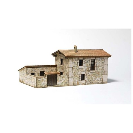 EDIFICIO SENDA DE LA TORRE MONTADO Y PINTADO FEMODEL FN045 ESCALA N