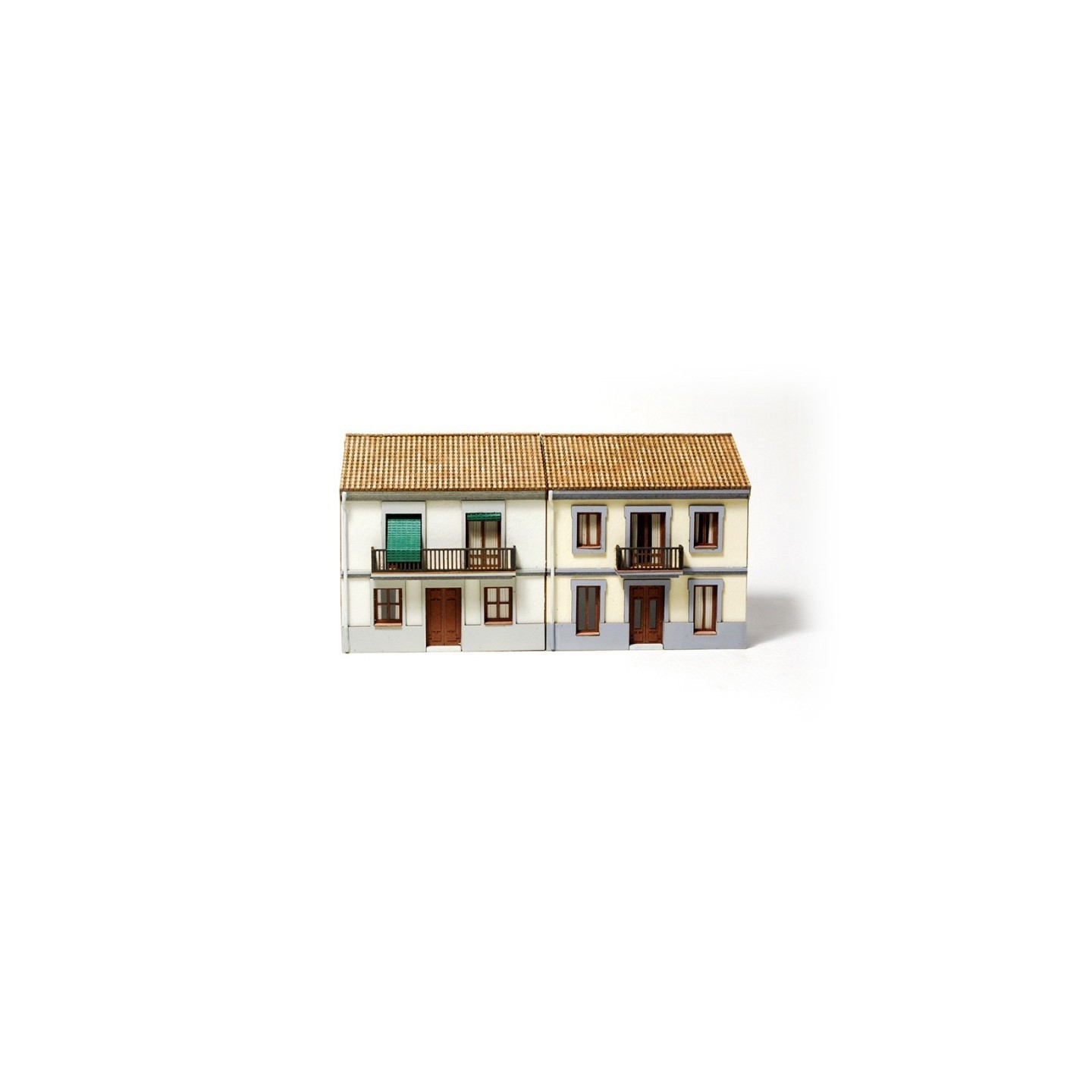 KIT 2 CASAS CALLE DEL POZO + CALLE BONAIRE FEMODEL KN601 ESCALA N