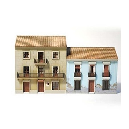 KIT 2 CASAS CALLE SAN ROQUE + CALLE SANTA RITA FEMODEL KN602 ESCALA N