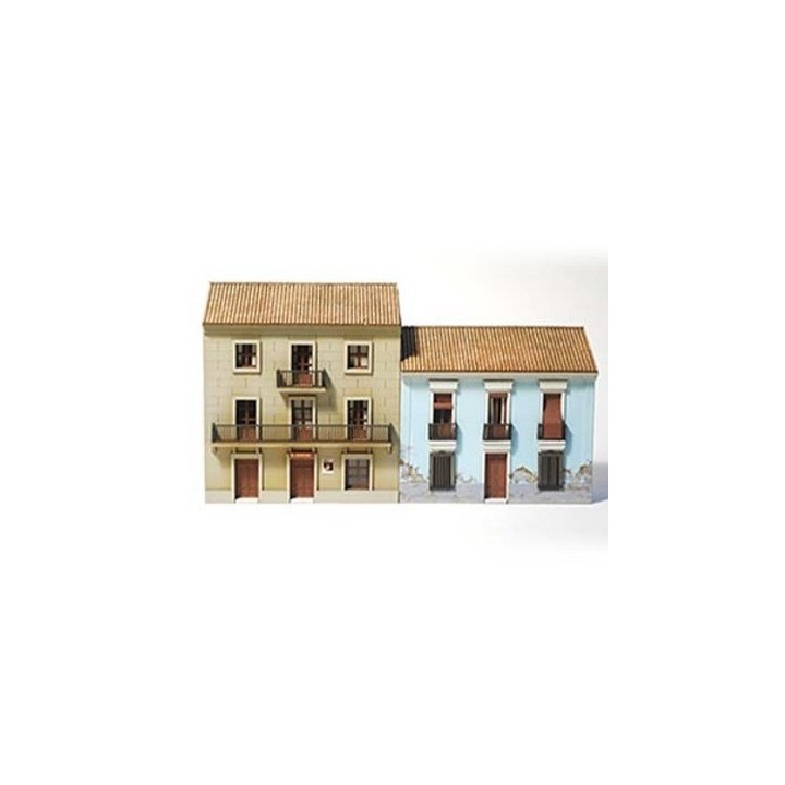 KIT 2 CASAS CALLE SAN ROQUE + CALLE SANTA RITA FEMODEL KN602 ESCALA N