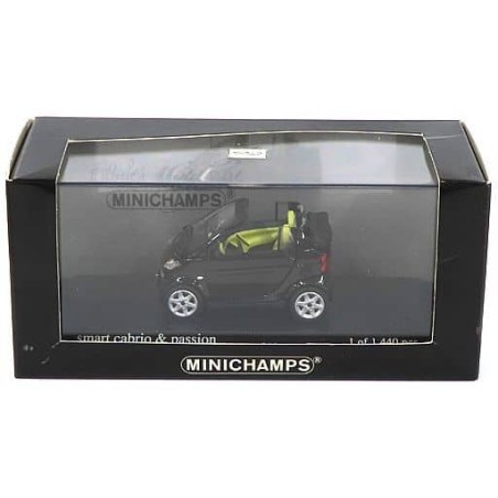 SMART CABRIOLET 2000 NEGRO 1/43