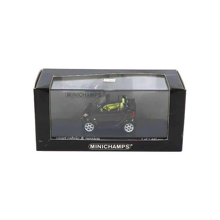 SMART CABRIOLET 2000 NEGRO 1/43