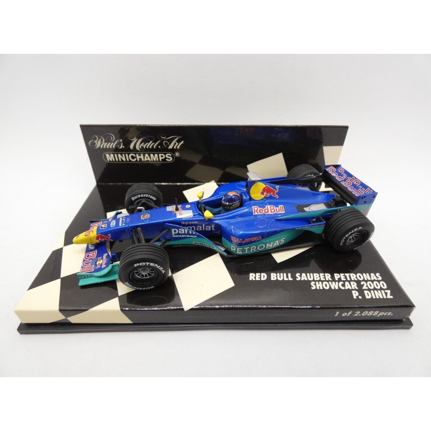 F1 RED BULL SAUBER PETRONAS 2000 P. DINIZ 1/43