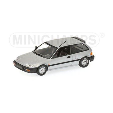 HONDA CIVIC 1990 PLATEADO 1/43