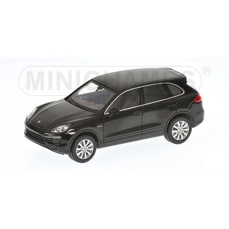 PORSCHE CAYENE HYBRID 2010 NEGRO 1/43