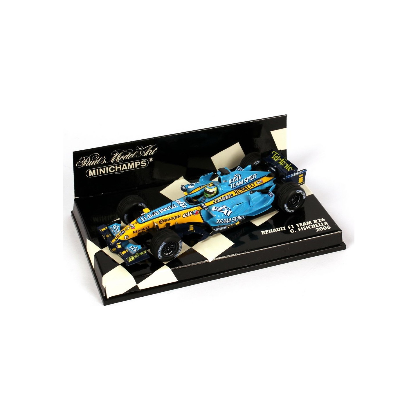 F1 RENAULT R26 G. FISICHELLA 2006 1/43