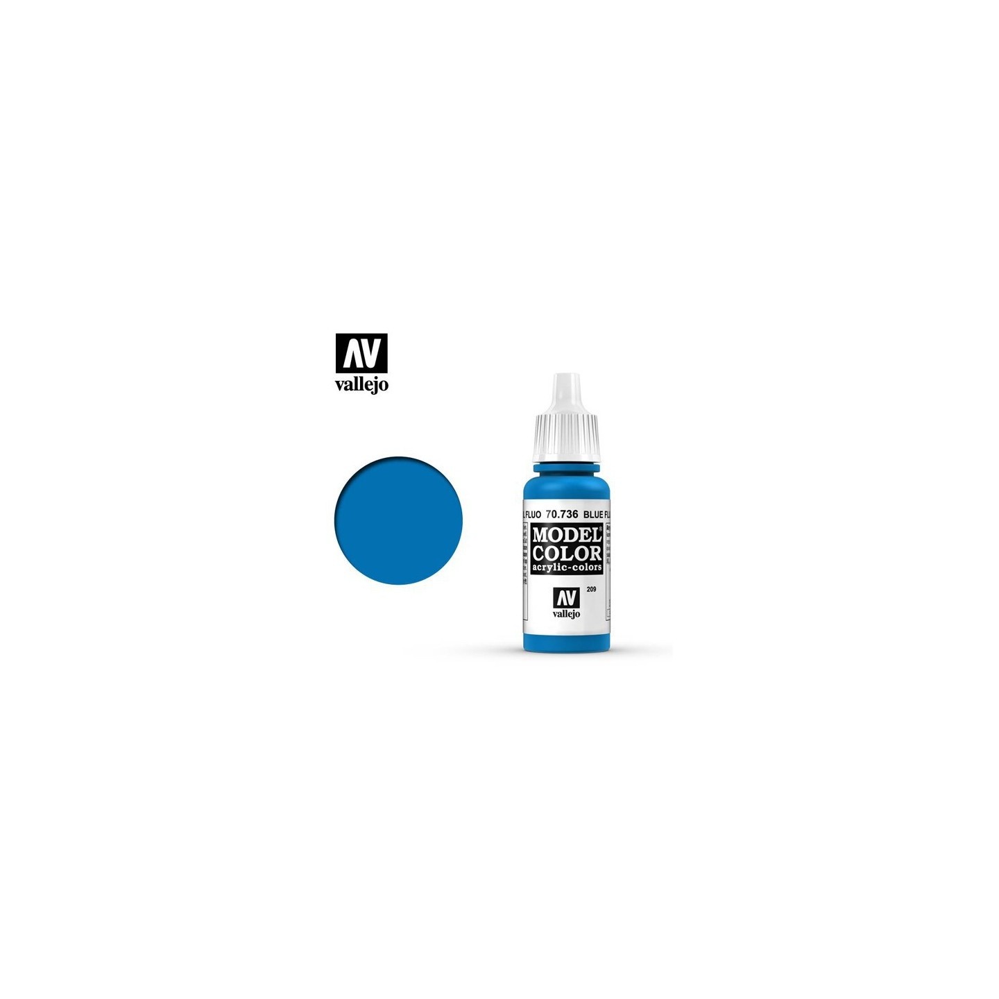 AZUL FLUO VALLEJO 70736