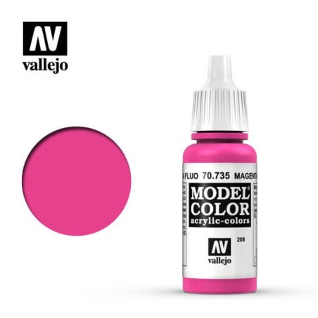 MAGENTA FLUO VALLEJO 70735