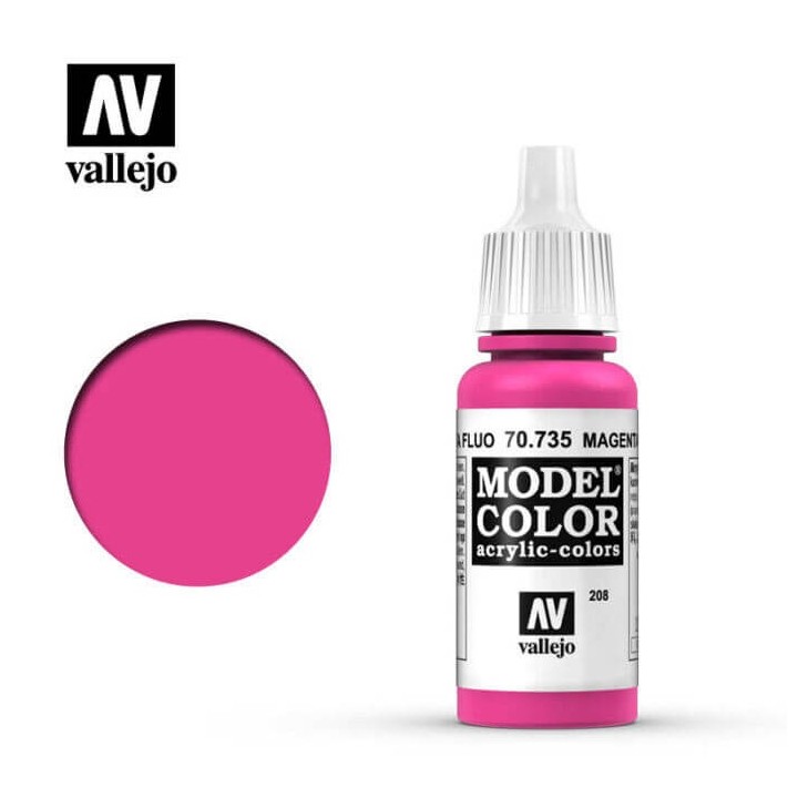 MAGENTA FLUO VALLEJO 70735