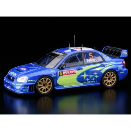 HPI SUBARU IMPREZA 2005 AZUL 1/43