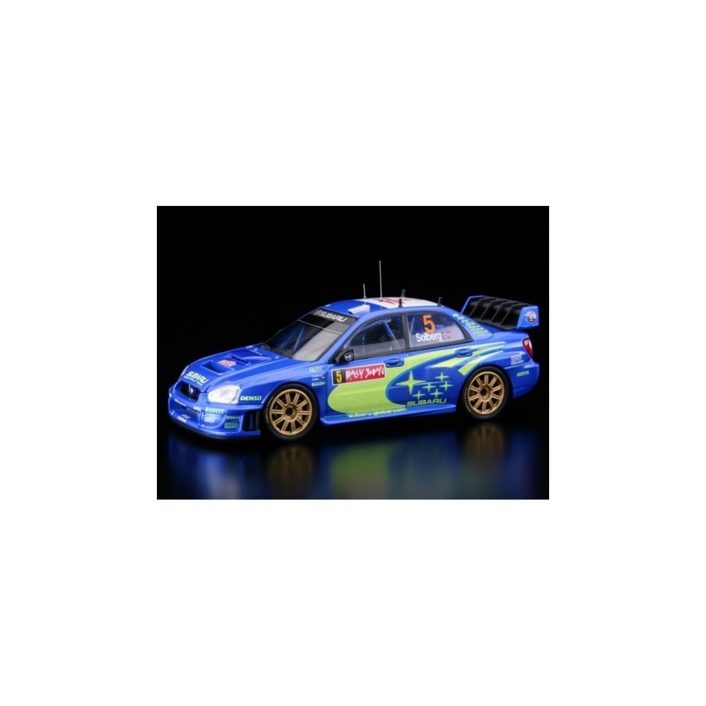 HPI SUBARU IMPREZA 2005 AZUL 1/43