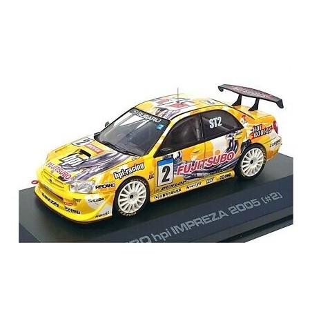 HPI IMPREZA 2005 AMARILLO 1/43