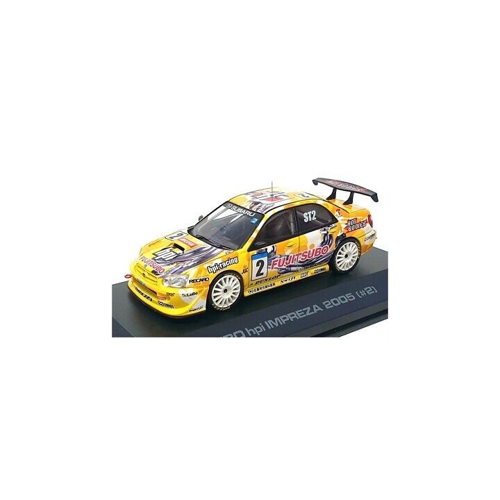 HPI IMPREZA 2005 AMARILLO 1/43
