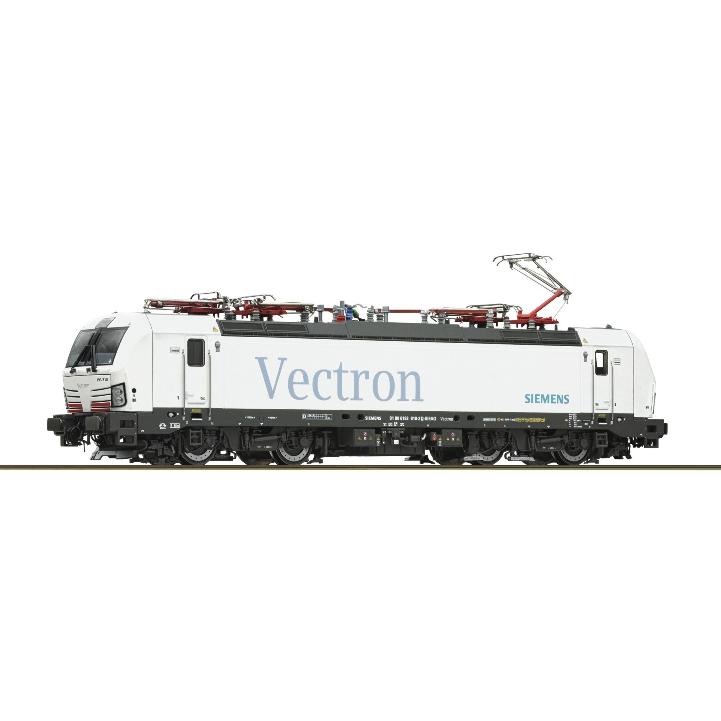 LOCOMOTORA ELÉCTRICA 193 818-2 SIEMENS CON SONIDO ROCO 7510040 ESCALA H0