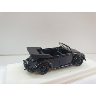 VOLKSWAGEN KDF 1939 NEGRO DESCAPOTABLE 1/43