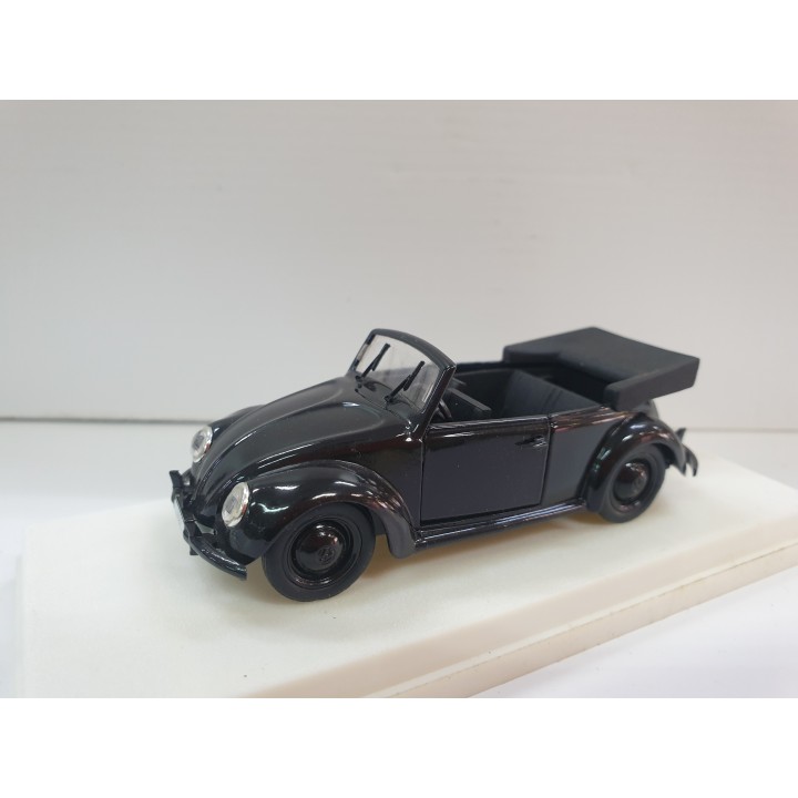 VOLKSWAGEN KDF 1939 NEGRO DESCAPOTABLE 1/43