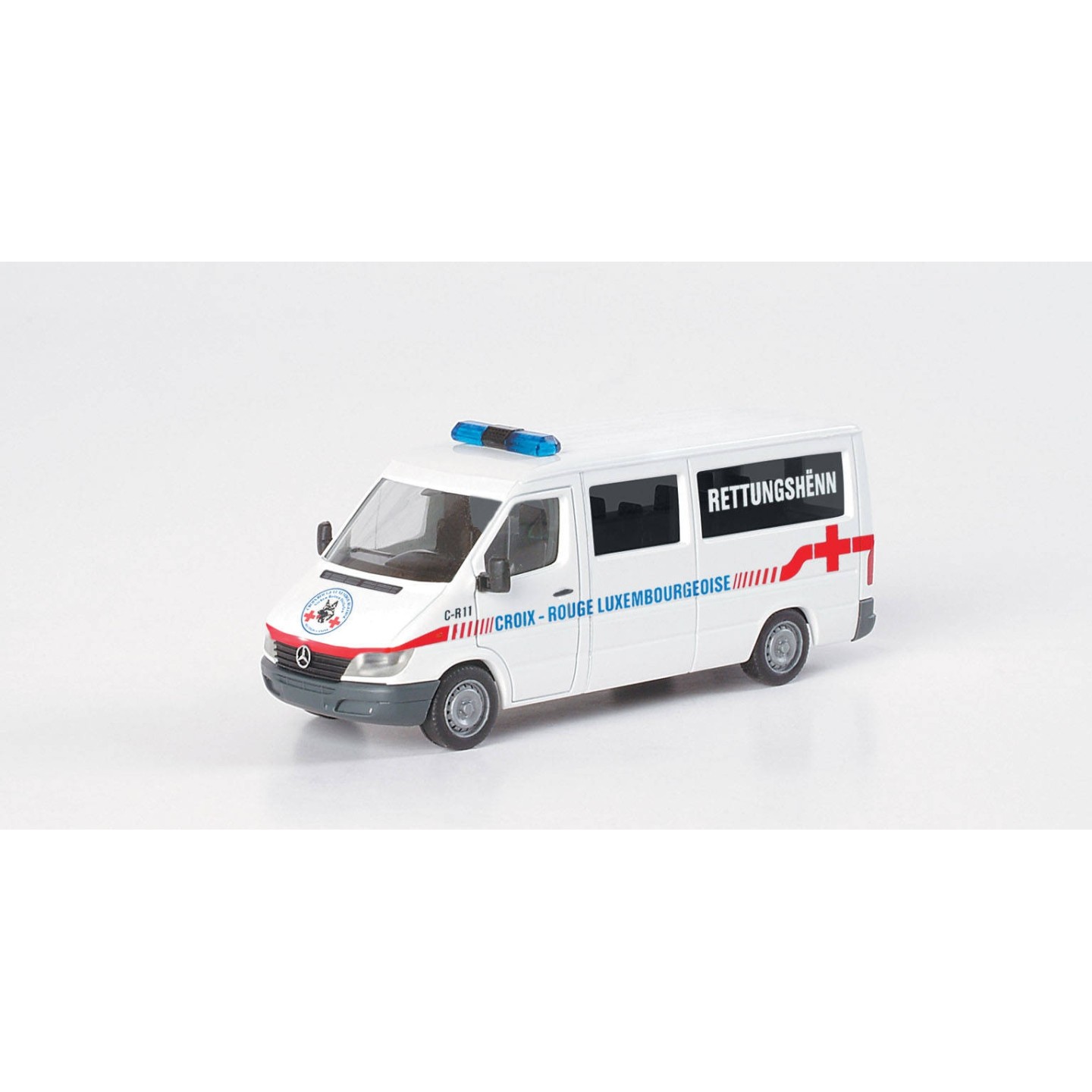 MERCEDES SPRINTER AMBULANCIA HERPA 046121 ESCALA 1/87