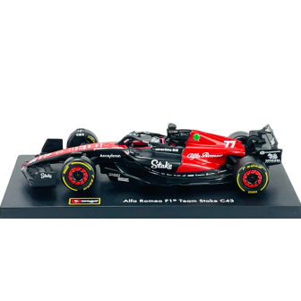 F1 ALFA ROMEO VALTERI BOTTAS 2023" BBURAGO 38086 ESCALA 1/43"