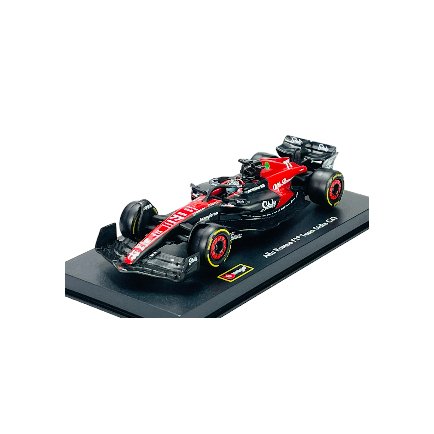 F1 ALFA ROMEO VALTERI BOTTAS 2023" BBURAGO 38086 ESCALA 1/43"