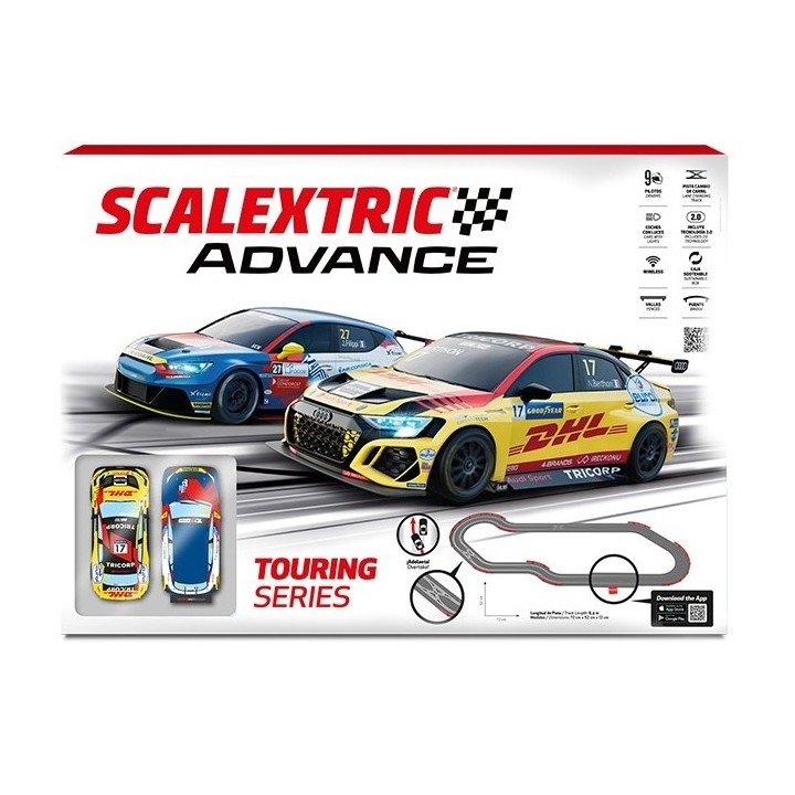 CIRCUITO SCALEXTRIC DIGITAL TOURING SERIES SCALEXTRIC ADVANCE E10539S500 1/32