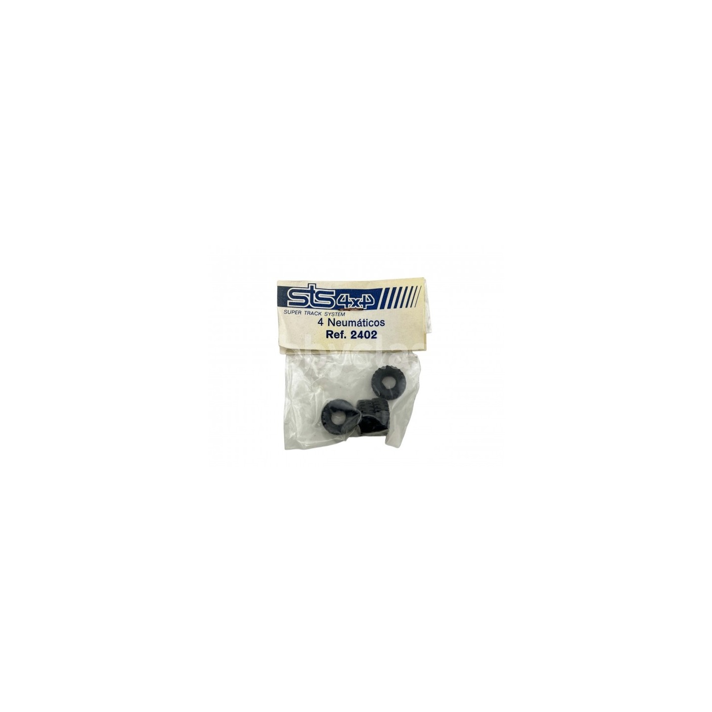 4 NEUMATICOS 4X4 18,3 x 9,8 MM SCALEXTRIC STS 2402 ESCALA 1/32