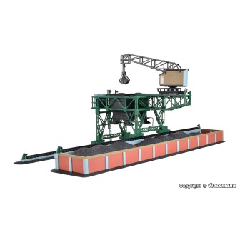 PLANTA CON GRUA PARA CARGA DE CARBÓN KIBRI 37442 ESCALA N