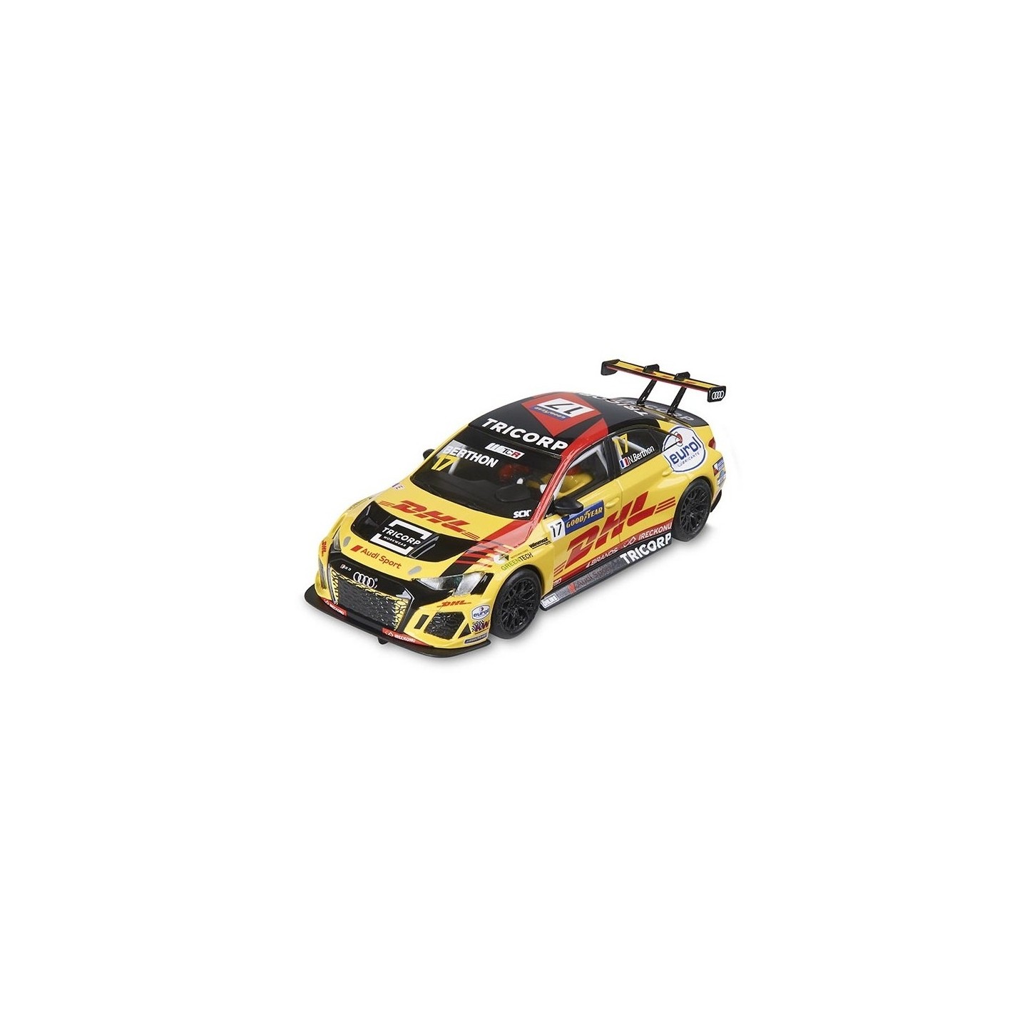 AUDI RS3 LMS TCR DHL" SCALEXTRIC ADVANCE E10457S300  1/32"