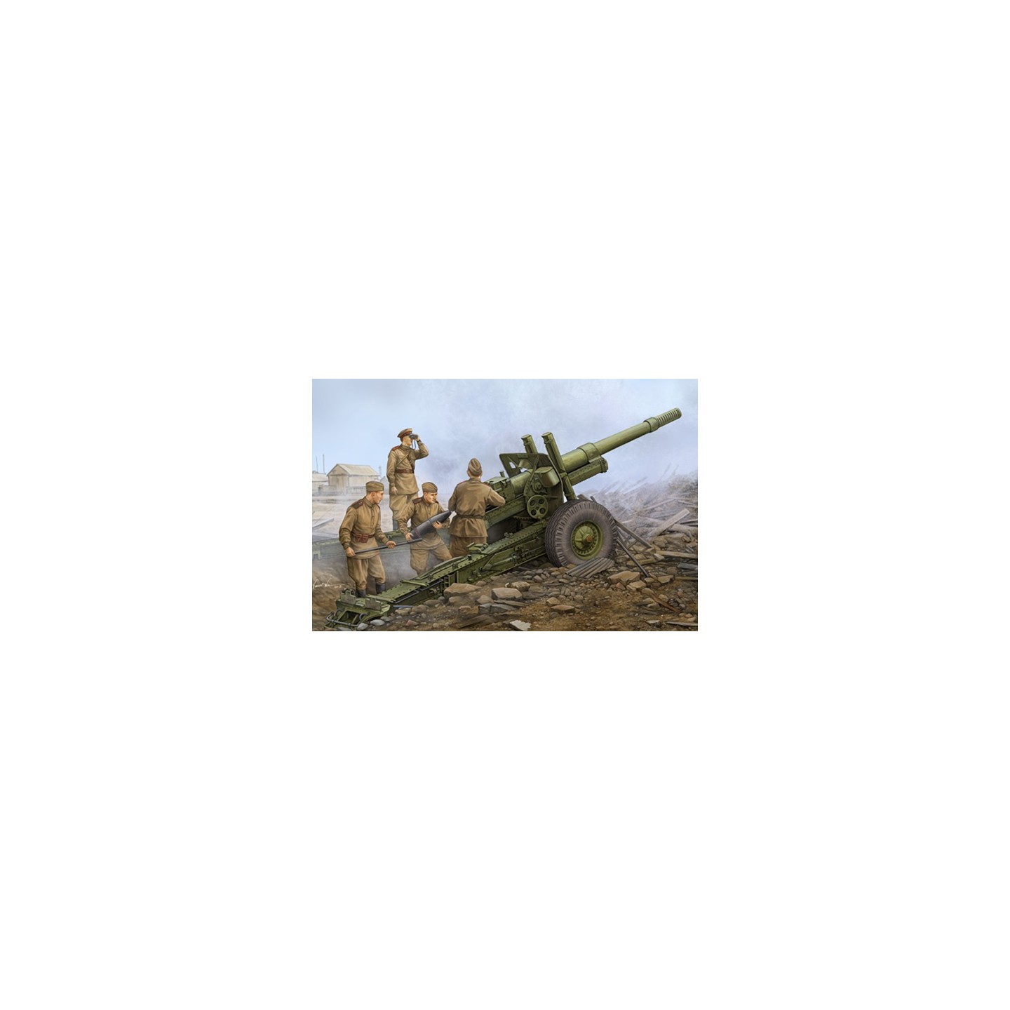 SOVIERT ML-20 152mm TRUMPETER 1/35