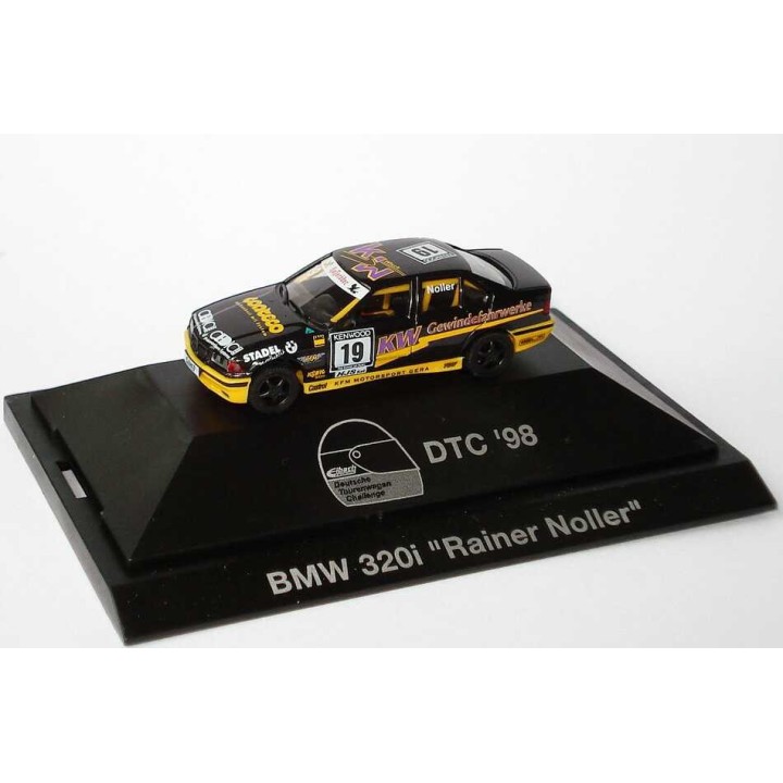 BMW 320I NEGRO RAINER NOLLER" HERPA 1/87"