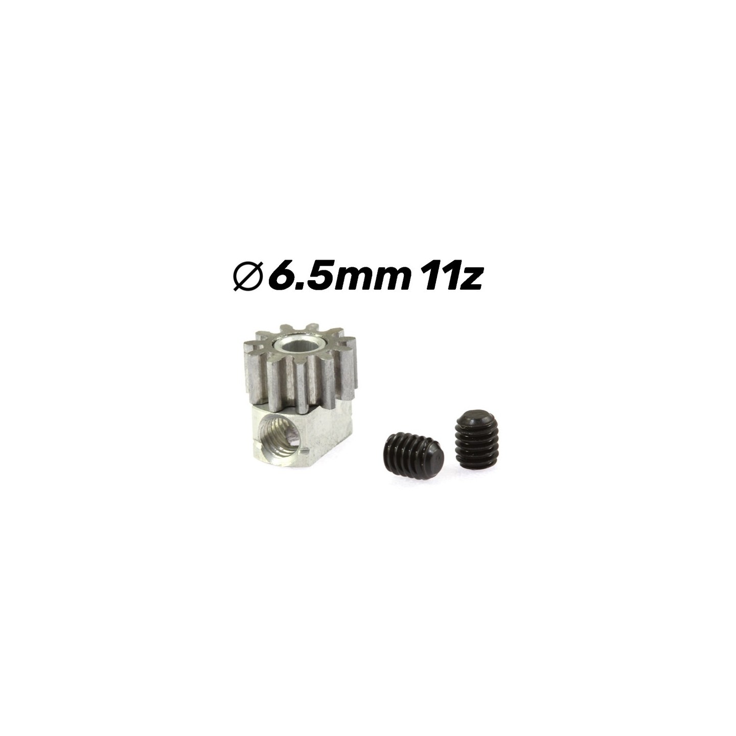 PIÑON EXTRAIBLE 11D M50 6,5mm SCALEAUTO SC1071E65