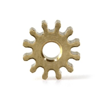 PIÑON 12D LATON 6,5mm PARA EJE DE 2mm SCALEAUTO SC1095A65