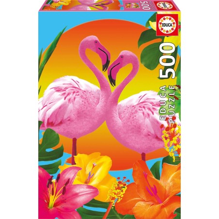 PUZZLE FLAMENCOS 500 EDUCA 17737