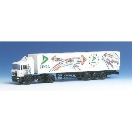 CAMION MAN F2000 EURO DEKRA" HERPA 184458 ESCALA 1/87"