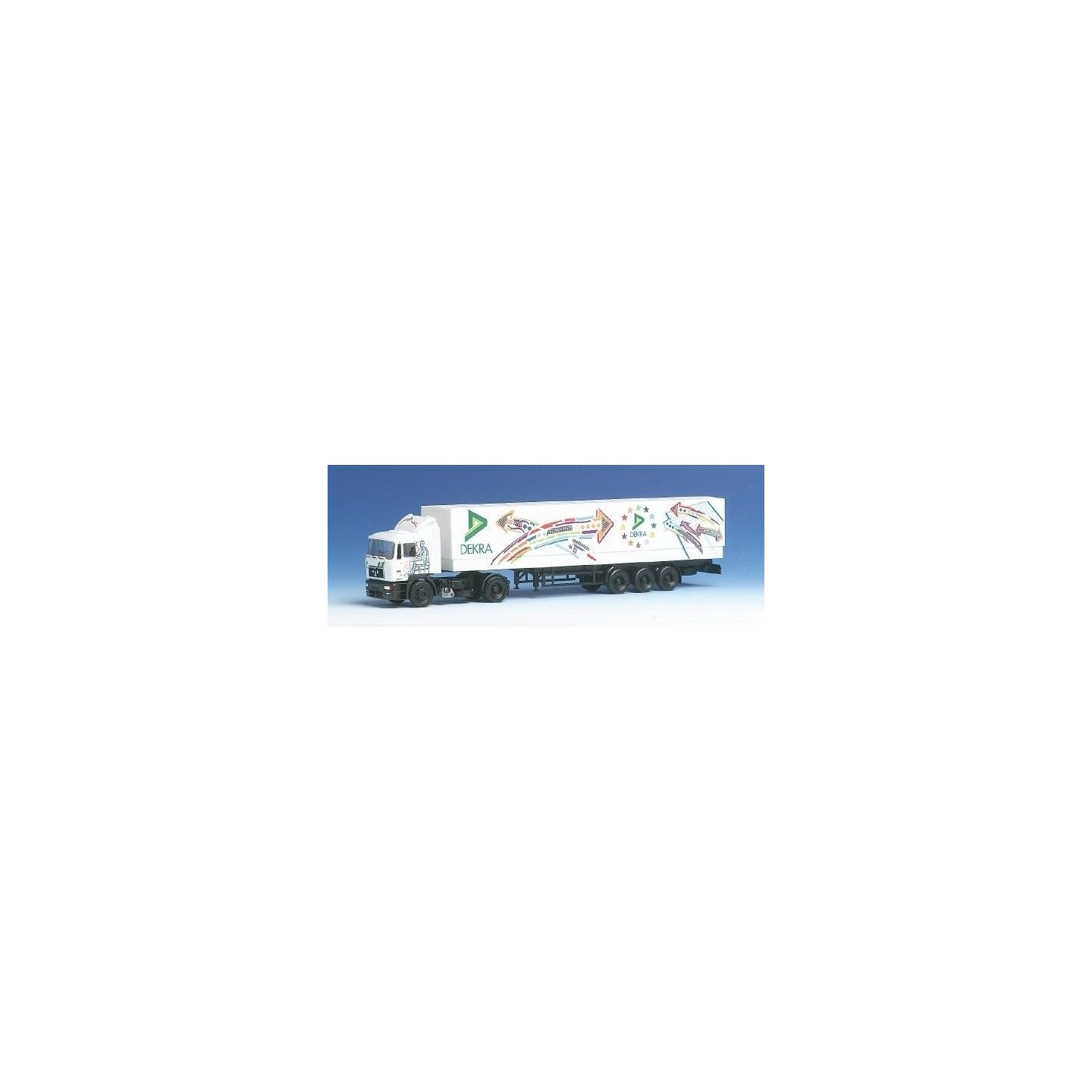 CAMION MAN F2000 EURO DEKRA" HERPA 184458 ESCALA 1/87"