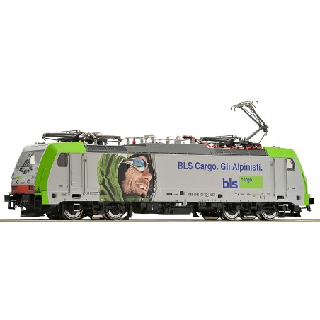 LOCOMOTORA ELECTRICA BR 486 BLS CARGO DIGITAL ROCO 79651 ESCALA H0 AC