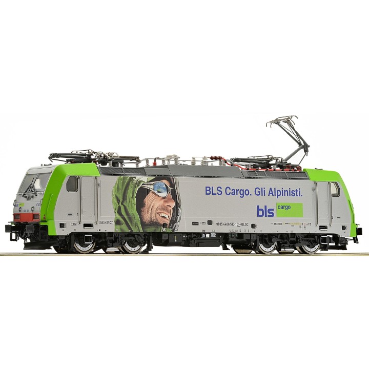 LOCOMOTORA ELECTRICA BR 486 BLS CARGO DIGITAL ROCO 79651 ESCALA H0 AC
