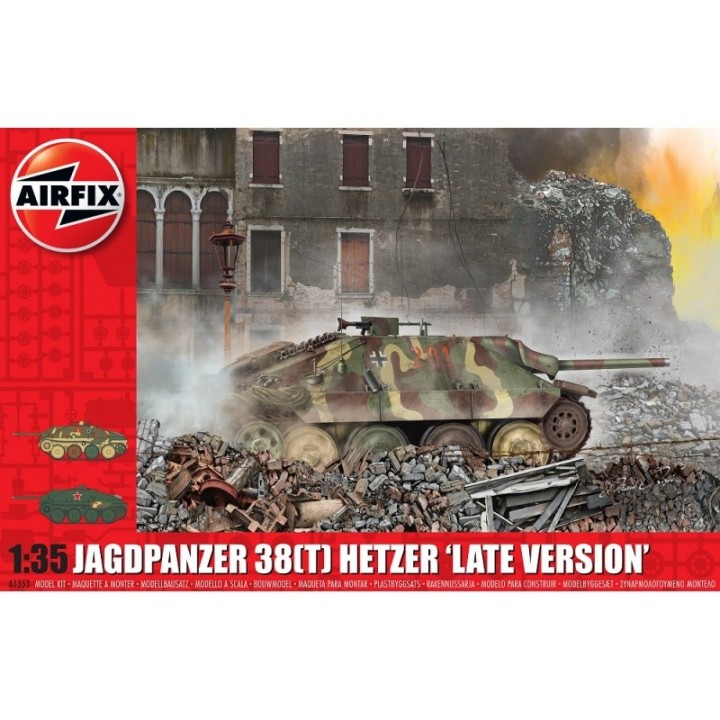 JAGDPANZER 38 HETZEWR LATE VERSION " AIRFIX 1/35"